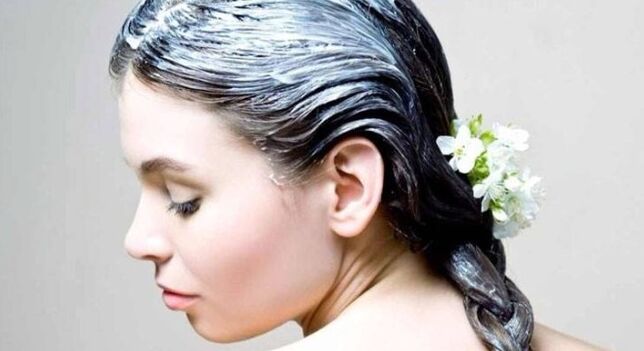 Mask for quick hairstyle recovery